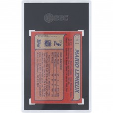 Mario Lemieux Pittsburgh Penguins 1985-86 Topps #9 SGC Authenticated 6.5 Rookie Card