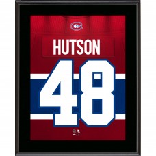 Lane Hutson Montreal Canadiens Fanatics Authentic 10.5 x 13 Jersey Number Sublimated Player Plaque