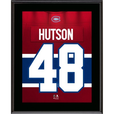 Lane Hutson Montreal Canadiens Fanatics Authentic 10.5 x 13 Jersey Number Sublimated Player Plaque
