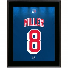 J.T. Miller New York Rangers Fanatics Authentic 10.5 x 13 Jersey Number Sublimated Player Plaque