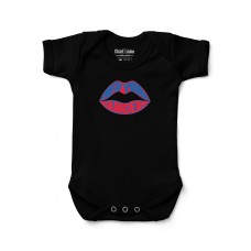 Малышам New York Rangers Chad & Jake Black Lips Graphic Bodysuit