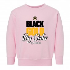 Toddler Boston Bruins Chad & Jake Pink Big Sis Sweatshirt