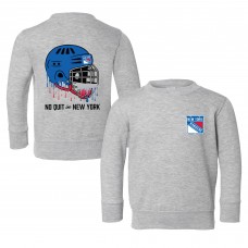 Кофта Toddler New York Rangers Chad & Jake Heather Gray Drippy Helmet Кофта Toddler New York Rangers Chad & Jake Heather Gray Drippy Helmet