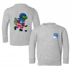 Кофта Toddler New York Rangers Chad & Jake Heather Gray Dino Hockey Кофта Toddler New York Rangers Chad & Jake Heather Gray Dino Hockey