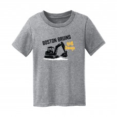 Малышам Boston Bruins Chad & Jake Heather Gray Digger Graphic T-Shirt
