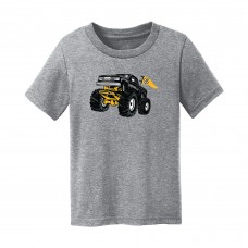 Малышам Boston Bruins Chad & Jake Heather Gray Monster Truck Graphic T-Shirt