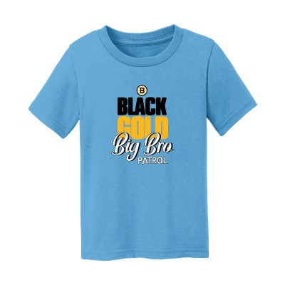 Toddler Boston Bruins Chad & Jake Blue Big Bro Graphic T-Shirt