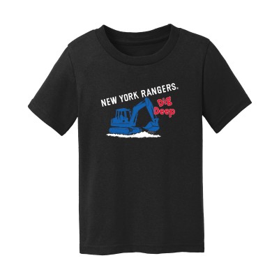 Футболка Toddler New York Rangers Chad & Jake Black Graphic