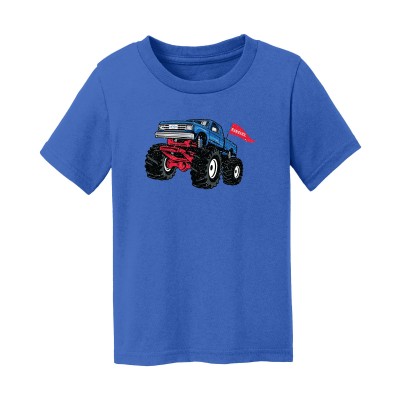 Футболка Toddler New York Rangers Chad & Jake Blue Monster Truck Graphic