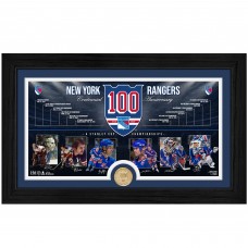 New York Rangers Highland Mint 12 x 20 Centennial Bronze Coin Timeline Photo Mint New York Rangers Highland Mint 12 x 20 Centennial Bronze Coin Timeline Photo Mint