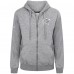 Columbus Blue Jackets Levelwear Gray Podium Chenille Logo Full-Zip Hoodie
