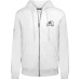 Colorado Avalanche Levelwear White Podium Chenille Logo Full-Zip Hoodie