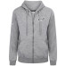 Толстовка Carolina Hurricanes Levelwear Gray Podium Chenille Logo Full-Zip