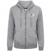 San Jose Sharks Levelwear Gray Podium Chenille Logo Full-Zip Hoodie