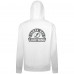 Tampa Bay Lightning Levelwear White Podium Chenille Logo Full-Zip Hoodie