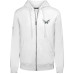 Толстовка Washington Capitals Levelwear White Podium Chenille Logo Full-Zip