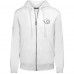 Ottawa Senators Levelwear White Podium Chenille Logo Full-Zip Hoodie