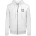 Толстовка Boston Bruins Levelwear White Podium Chenille Logo Full-Zip