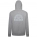 Los Angeles Kings Levelwear Gray Podium Banner Arch Full-Zip Hoodie