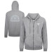 Толстовка Boston Bruins Levelwear Gray Podium Banner Arch Full-Zip