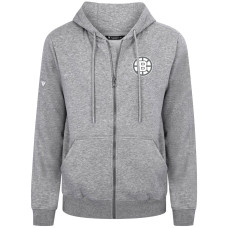 Толстовка Boston Bruins Levelwear Gray Podium Banner Arch Full-Zip