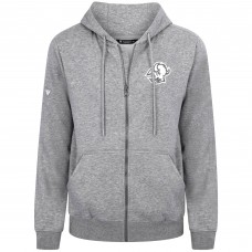 Buffalo Sabres Levelwear Gray Podium Banner Arch Full-Zip Hoodie