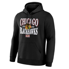 Толстовка Chicago Blackhawks Fanatics Black Legacy Толстовка Chicago Blackhawks Fanatics Black Legacy