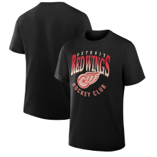 Detroit Red Wings Fanatics Black Legacy T-Shirt