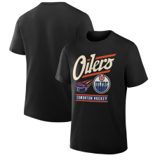 Футболка Edmonton Oilers Fanatics Black Legacy