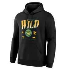 Minnesota Wild Fanatics Black Legacy Hoodie