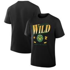Minnesota Wild Fanatics Black Legacy T-Shirt