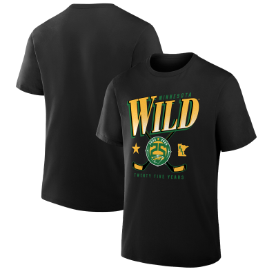 Minnesota Wild Fanatics Black Legacy T-Shirt