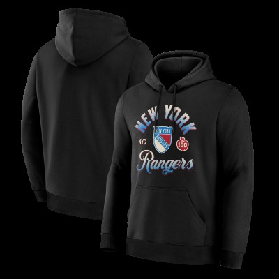 Толстовка New York Rangers Fanatics Black Legacy