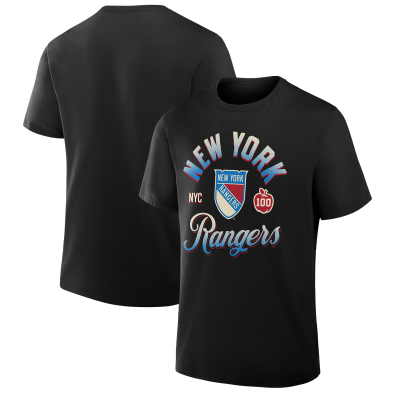 Футболка New York Rangers Fanatics Black Legacy