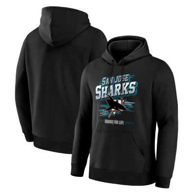 Толстовка San Jose Sharks Fanatics Black Legacy