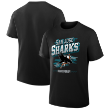 Футболка San Jose Sharks Fanatics Black Legacy