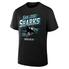Футболка San Jose Sharks Fanatics Black Legacy