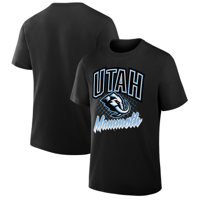 Utah Mammoth Fanatics Black Legacy T-Shirt