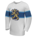Finland Hockey Nike White 2026 Away Replica Jersey