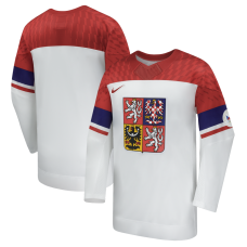 Czech Republic Hockey Nike White 2026 Home Replica Jersey