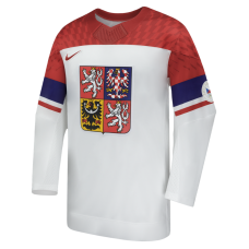 Czech Republic Hockey Nike White 2026 Home Replica Jersey