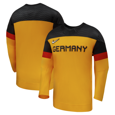Germany Hockey Nike Gold 2026 Away Replica Jersey