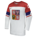 Czech Republic Hockey Nike White 2026 Away Replica Custom Jersey