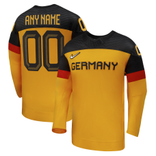 Germany Hockey Nike Gold 2026 Away Replica Custom Jersey
