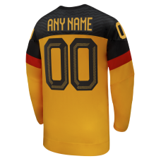 Germany Hockey Nike Gold 2026 Away Replica Custom Jersey