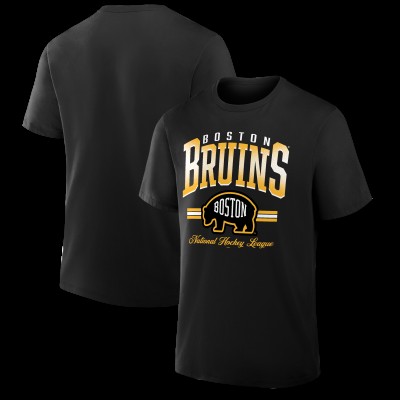 Футболка Boston Bruins Fanatics Black Legacy
