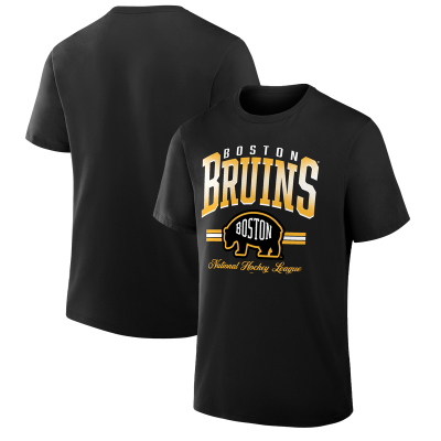 Футболка Boston Bruins Fanatics Black Legacy