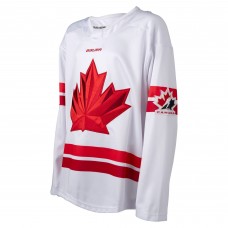 Подростковая Hockey Canada White 2026 Replica Jersey
