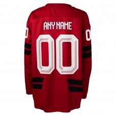 Подростковая Hockey Canada Red 2026 Replica Custom Jersey