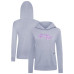 Женская толстовка Florida Panthers Levelwear Heather Gray Hockey Fights Cancer Relay
